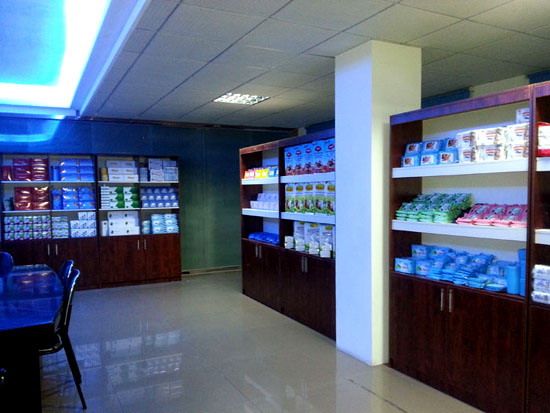 Products showroom